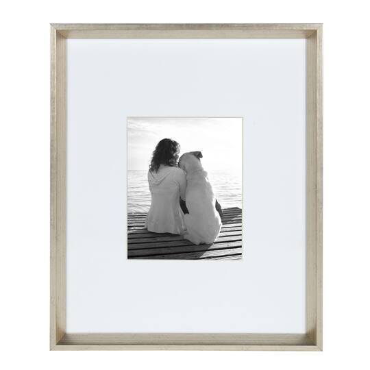 Kate and Laurel 16" x 20" Calter Photo Frames with 8" x 10" Mat